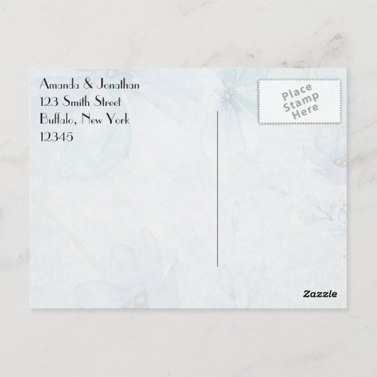 Paris Geachte Dank je Briefkaart (Achterkant)