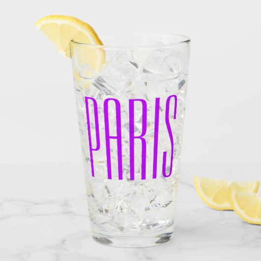 Paris Glas (Voorkant ijs)