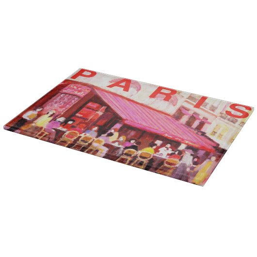 Paris Glass Cutting Board Snijplank (Hoek)