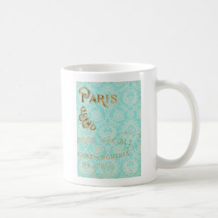 Paris Gold Design Koffiemok