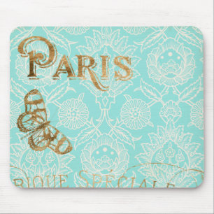 Paris Gold Design Muismat