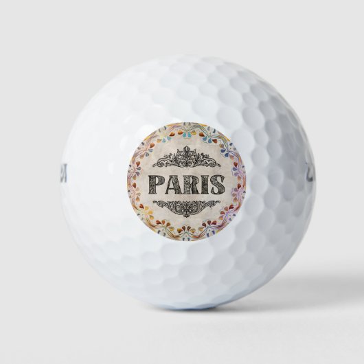 Paris Golf Ball Golfballen (Voorkant)