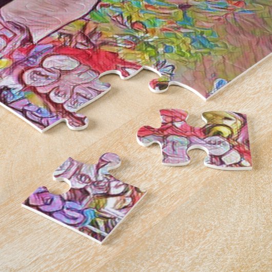 Paris graffiti Pomipidou Museum Legpuzzel (Zijkant)