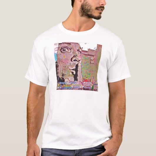 Paris graffiti Pomipidou Museum T-shirt (Voorkant)