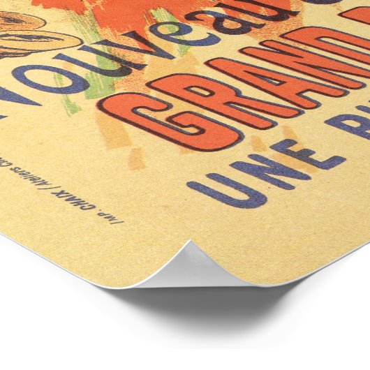 Paris Grand Prix Vintage Poster (Hoek)