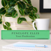 Paris Green Unique Original Professional Naambordje