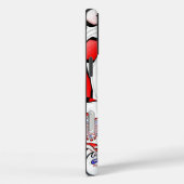 Paris Hakuna Matata Paris Blue White.png Case-Mate iPhone Case (Achterkant / Rechts)