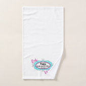 "Paris" Hand Towel Bad Handdoek (Handdoek)