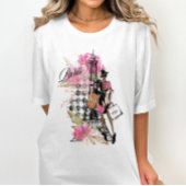 Paris Harlequin Shopping Meisje T-shirt