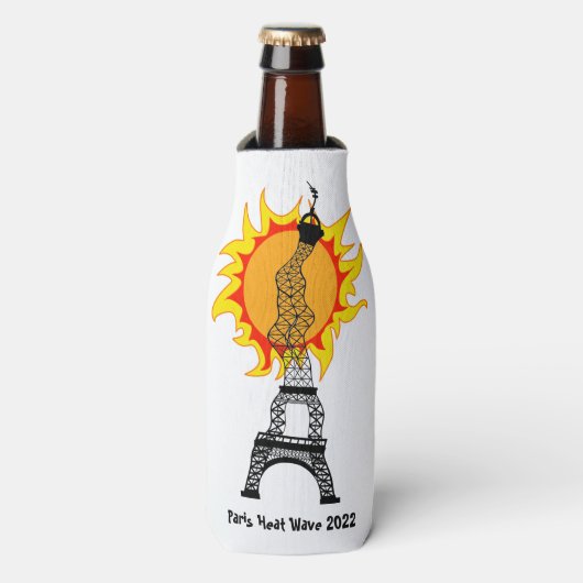 Paris Heat Wave 2022 Bottle Cooler (Fles Voorkant)