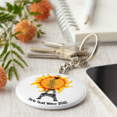 Paris Heat Wave 2022 Sleutelhanger (Zijkant)