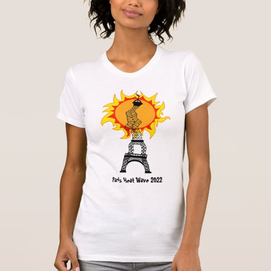 Paris Heat Wave 2022 T-Shirt (Voorkant)
