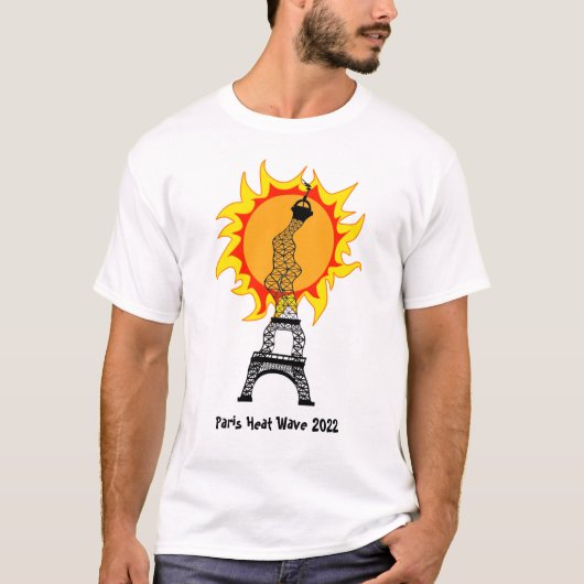 Paris Heat Wave 2022 T-Shirt (Voorkant)