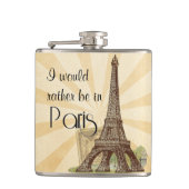 Paris Hip Flask Heupfles (Voorkant)
