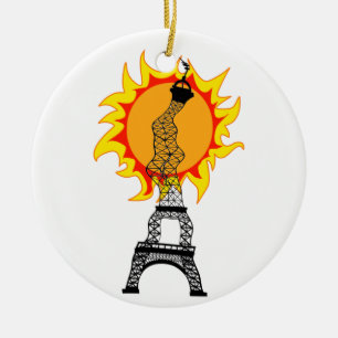 Paris hittegolf 2019 keramisch ornament