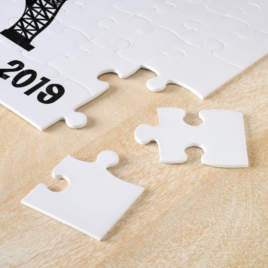 Paris hittegolf 2019 legpuzzel (Zijkant)