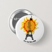 Paris hittegolf 2019 ronde button 5,7 cm (Voorkant /achterkant)