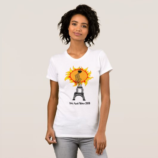 Paris hittegolf 2019 t-shirt (Voorkant volledig)