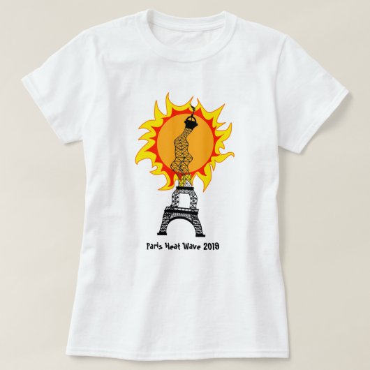 Paris hittegolf 2019 t-shirt (Design voorkant)
