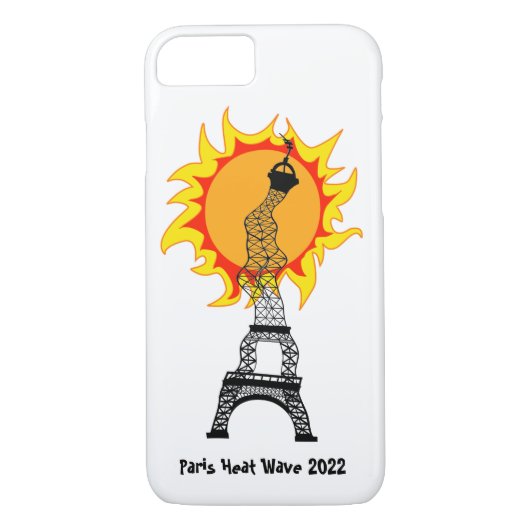 Paris hittegolf 2022 Hoesje-Mate iPhone Case (Achterkant)