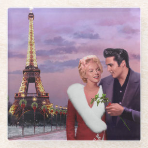 Paris Holiday Glazen Onderzetter