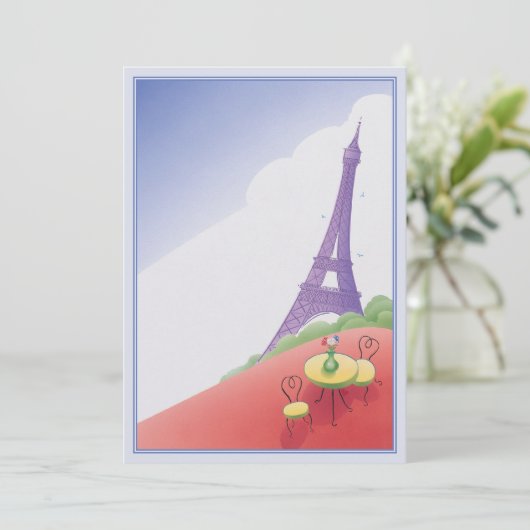 Paris Holiday © Kaart (Staand voorkant)