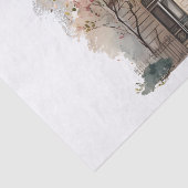 Paris Home Waterverf Tissuepapier (Detail)