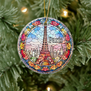 Paris Honeymoon Keramisch Ornament
