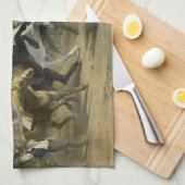 Paris Horse Market 1855 Theedoek (Quarter Fold)