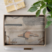Paris Horse Tissue of Decoupage Paper Tissuepapier (Geschenk)