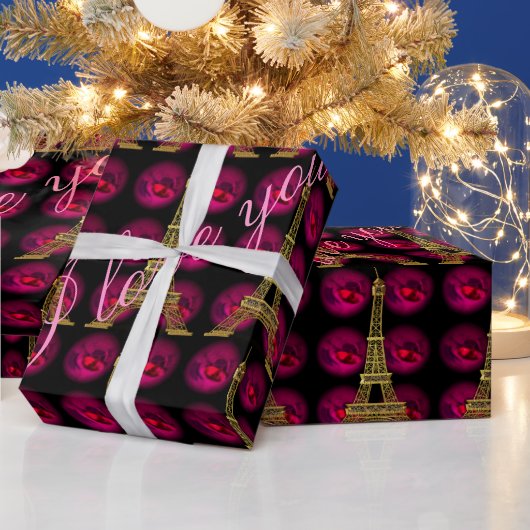 Paris Hot Villa 45-inch elegant aanpassen Cadeaupapier (Feestdagen)