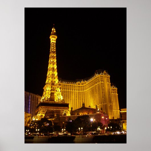 Paris Hotel & Casino Poster (Voorkant)