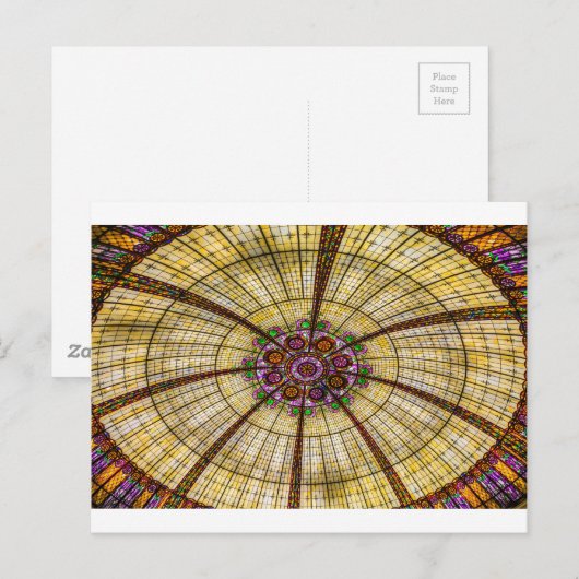 Paris Hotel Ceiling in Las Vegas Briefkaart (Voorkant / Achterkant)