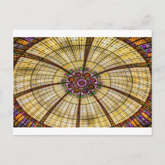 Paris Hotel Ceiling in Las Vegas Briefkaart (Voorkant)