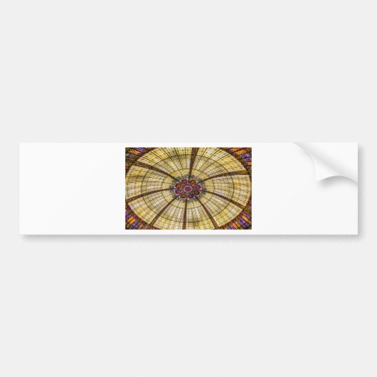 Paris Hotel Ceiling in Las Vegas Bumpersticker (Voorkant)