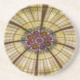 Paris Hotel Ceiling in Las Vegas Zandsteen Onderzetter