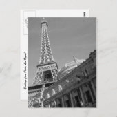 Paris Hotel, Vegas Briefkaart (Voorkant / Achterkant)