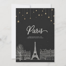 Paris I Flat Kaart