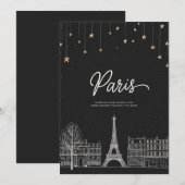 Paris I Flat Kaart (Voorkant / Achterkant)