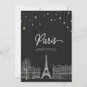 Paris I Flat Kaart