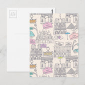 Paris Icons Briefkaart (Voorkant / Achterkant)