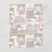 Paris Icons Briefkaart (Voorkant)