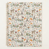 Paris Icons Chic Design Planner (Voorkant)