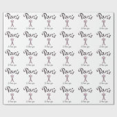 PARIS Ik hou van je Cadeaupapier (Vlak)