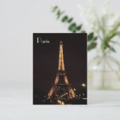 Paris Illuminations: The Eiffel Tower Briefkaart (Staand voorkant)
