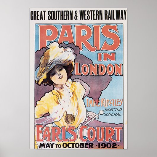 Paris in London Earls Court Poster (Voorkant)