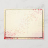 Paris in Love - Eiffel Tower Briefkaart (Achterkant)