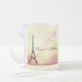 Paris in Love - Eiffel Tower Matglas Koffiemok (Links)