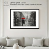 Paris in the Rain – Wall Art Print