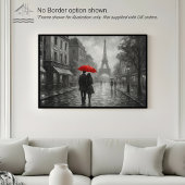 Paris in the Rain – Wall Art Print